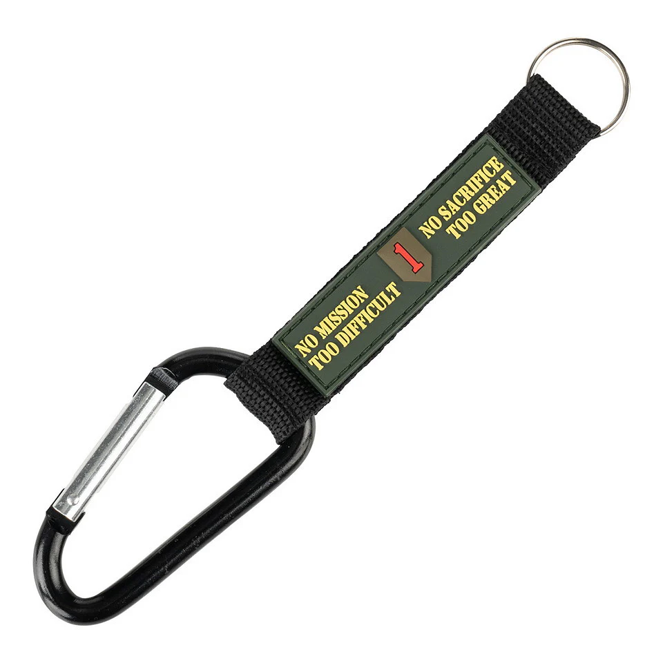 Karabijnhaak / sleutelhanger Red ONE #153 - Afbeelding 2
