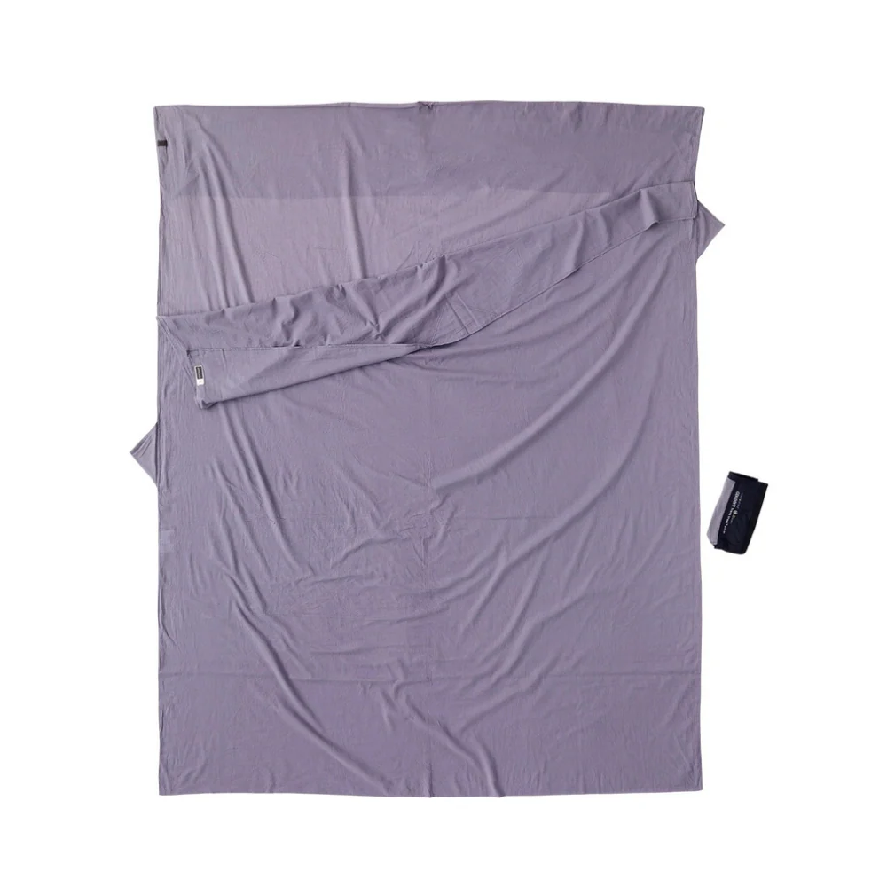Cocoon Travelsheet Double, Insektenschutz, Egypt Ctn, Grau - Afbeelding 3